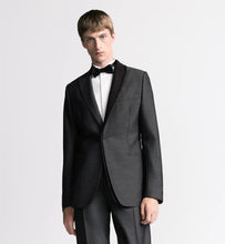 Load image into Gallery viewer, Jacket with Asymmetric Shawl Collar