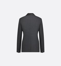 Load image into Gallery viewer, Jacket with Asymmetric Shawl Collar